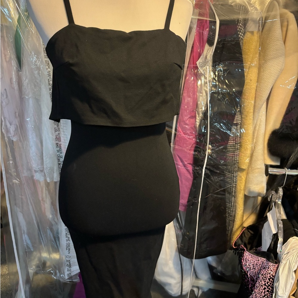 Elegant Black Women's Dress
